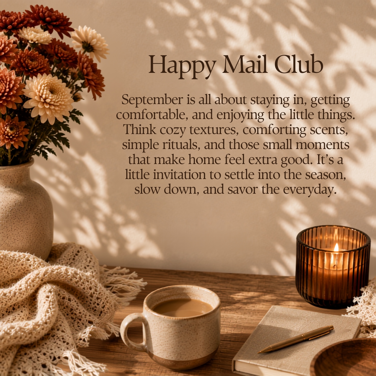 Happy Mail SEPTEMBER Box