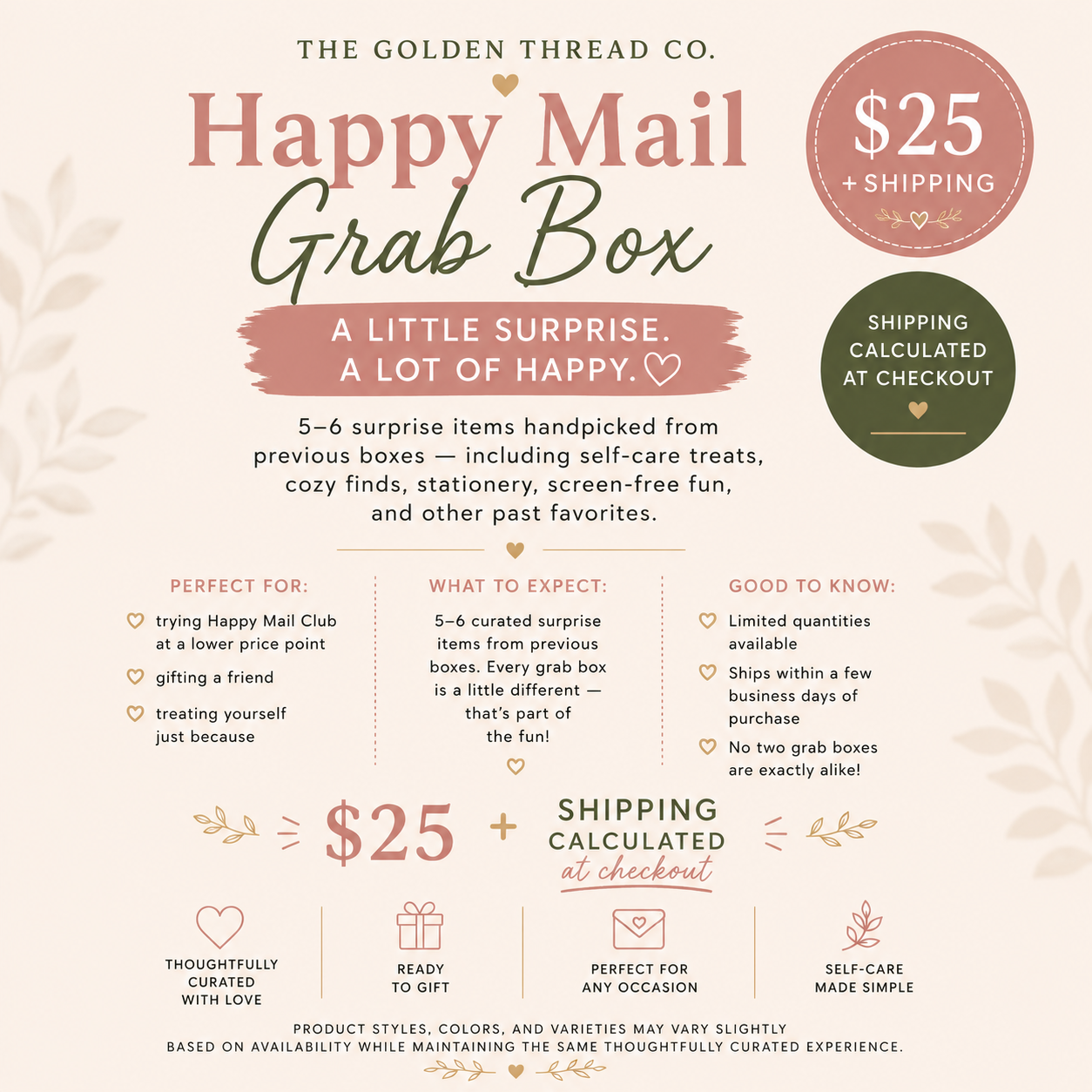 Happy Mail - Grab Box
