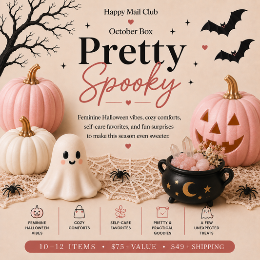 Happy Mail | October ‘Pretty Spooky’ Boo Basket