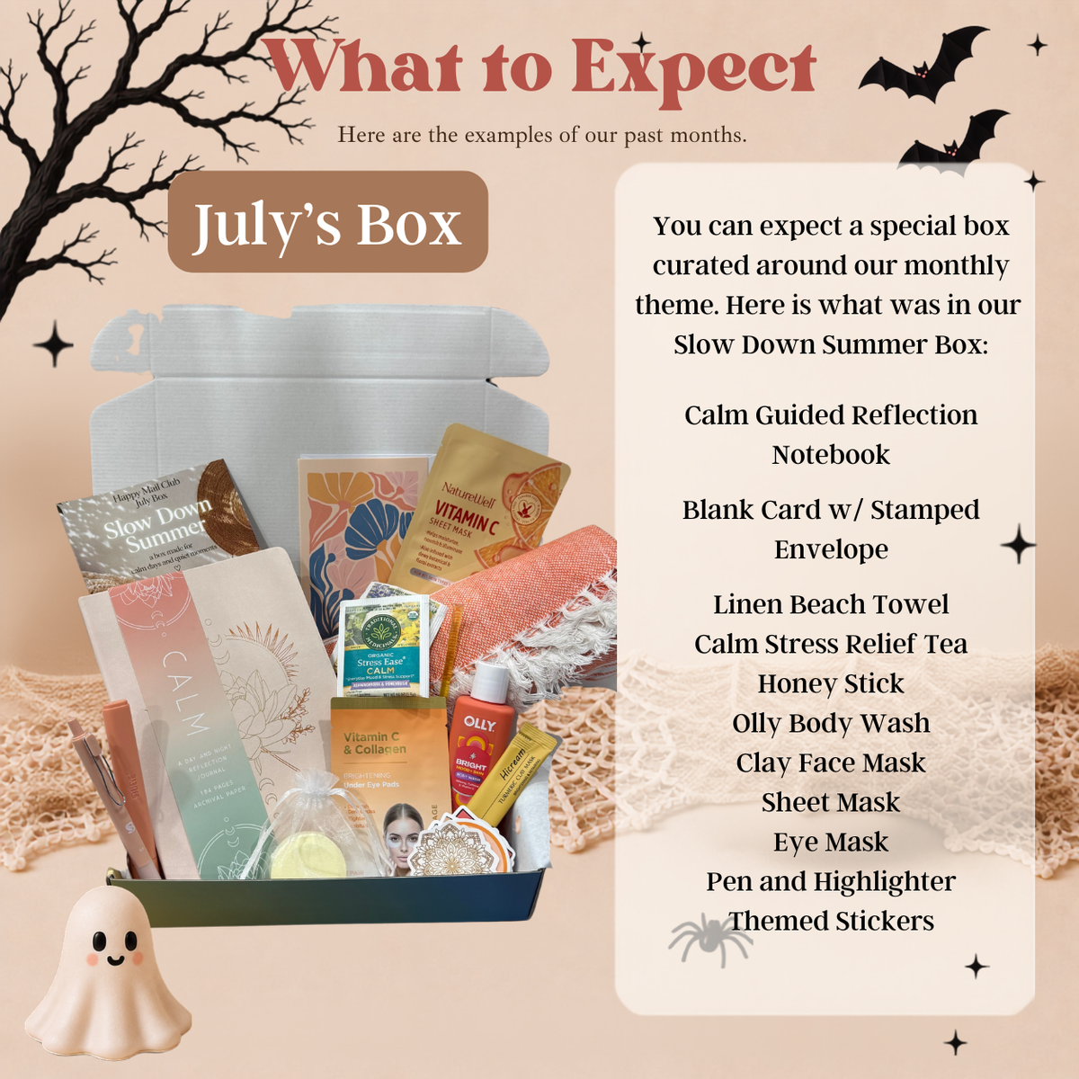 Happy Mail | October ‘Pretty Spooky’ Boo Basket