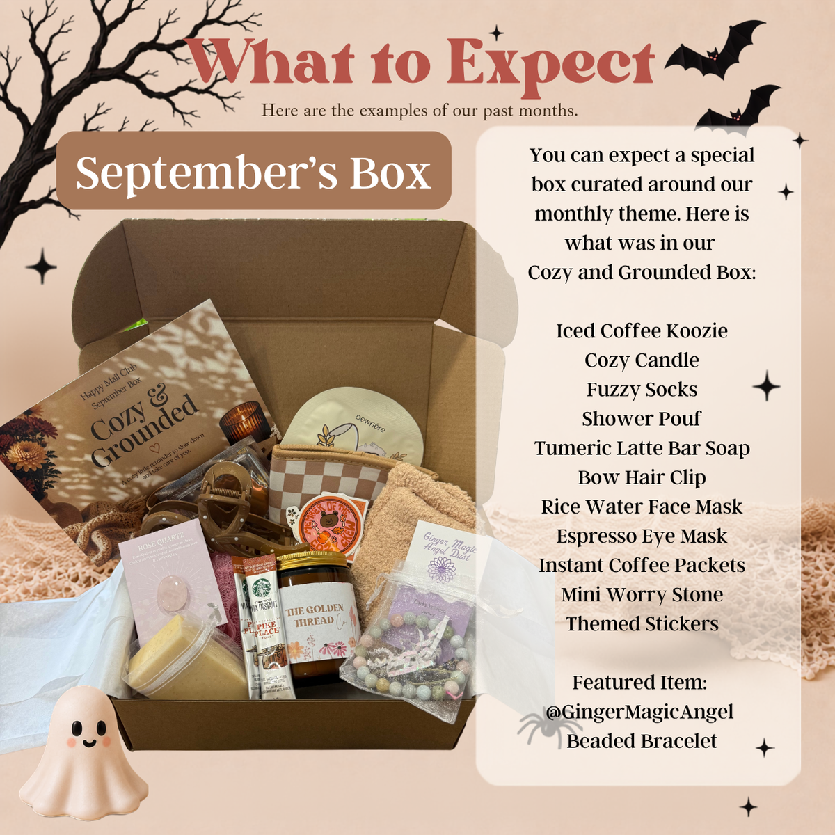 Happy Mail | October ‘Pretty Spooky’ Boo Basket
